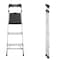 Cosco Cosco Lite Solutions 5 ft. H Aluminum Step Ladder Type II 225 lb. capacity 20-552-ABL - alternate 3